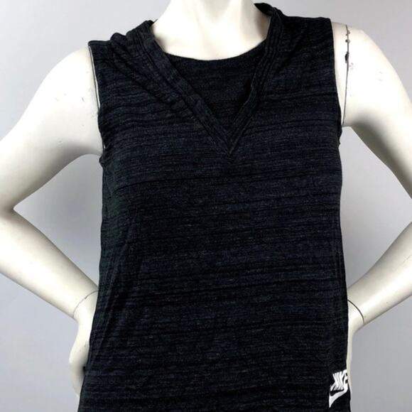 2/$30 Nike XS Womens Gray Marled Advance 15 Knit Tank - Picture 4 of 7